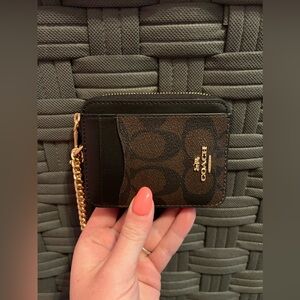 Coach Card Case Wristlet